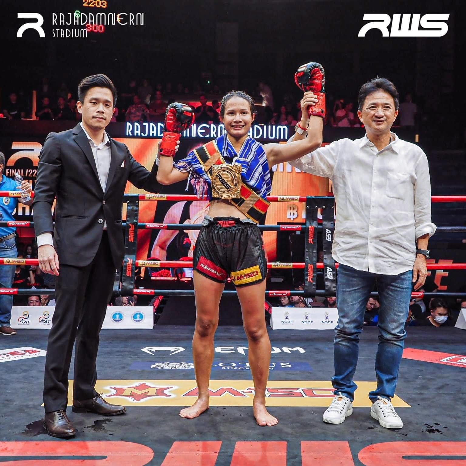 Somratsamee Manop Gym, nueva campeona del Rajadanerm World Series